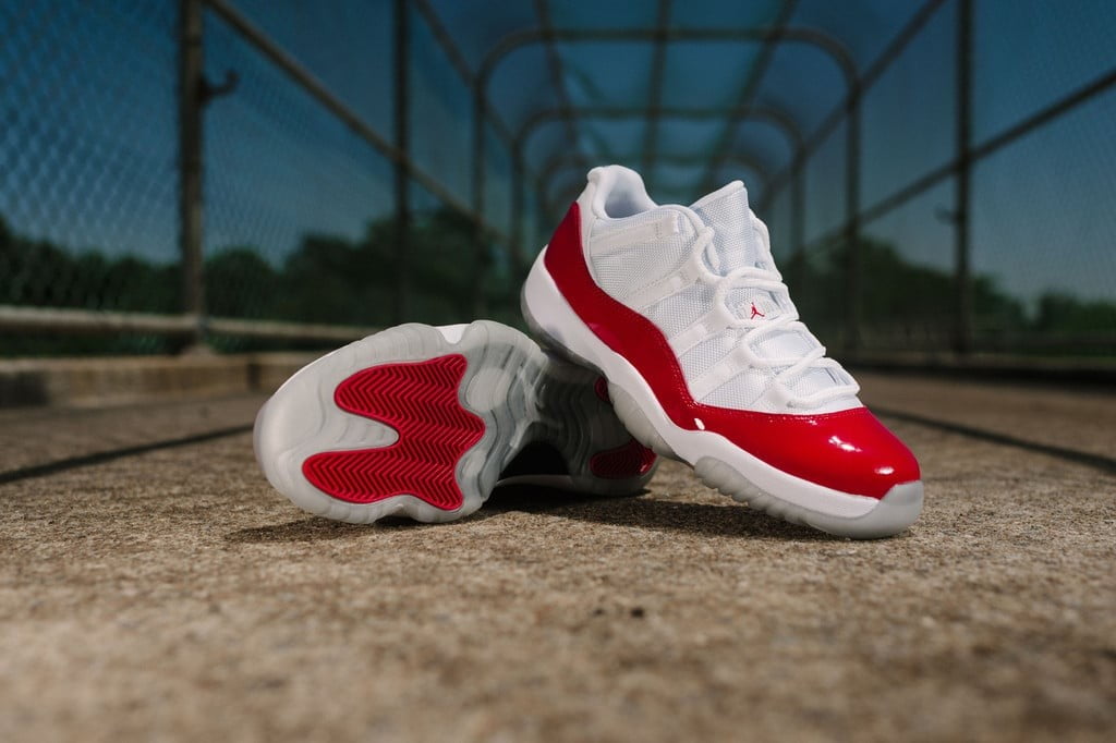 Air Jordan 11 Retro Low 2016 Cherry Sneakers - Retro Runner