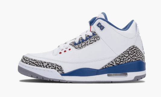 Air Jordan 3 Retro True Blue Sneakers - Hall of Fame | Fan Favorite