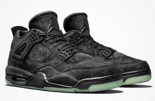 Air Jordan 4 x KAWRS Black Sneakers - Elite Edition | Instant Classic