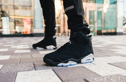 Jordan 6 Retro Chrome Metallic Silver Sneakers - Streetwear Essential