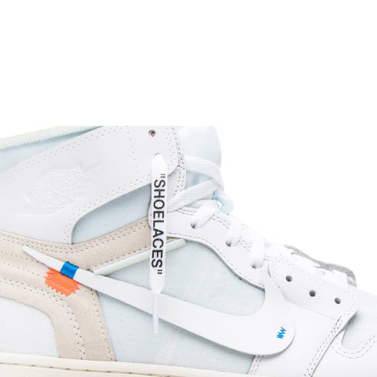 Off-White x Air Jordan 1 Retro High OG ‘White’ 2018 AQ0818-100 Sneakers - Bas...