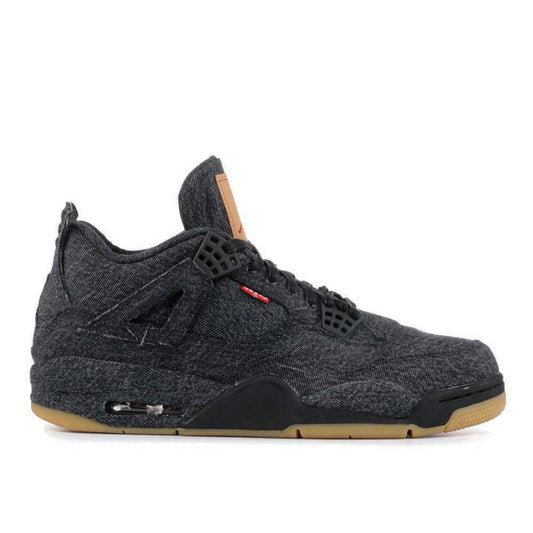 Levi’s x Air Jordan 4 Retro ‘Black Denim’ Everlasting Sneaker Sneakers - Vint...