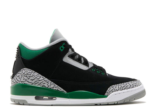 Air Jordan 3 Retro ‘Pine Green’ Unfading Sneaker Sneakers - Authentic