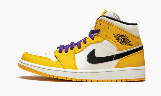 Air Jordan 1 Mid SE Lakers Sneakers - Modern Classic | Designer Kicks
