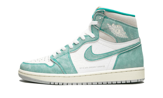 Air Jordan 1 Retro High OG Turbo Green Sneakers - Collaboration Release