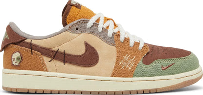 Air Jordan 1 Retro Low OG Zion Wiliamson Vodoo Sneakers - Limited Edition