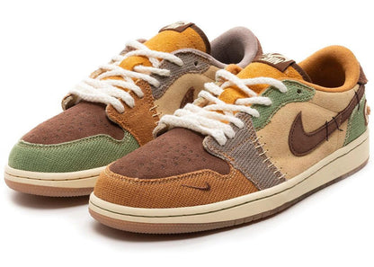 Air Jordan 1 Retro Low OG Zion Wiliamson Vodoo Sneakers - Limited Edition