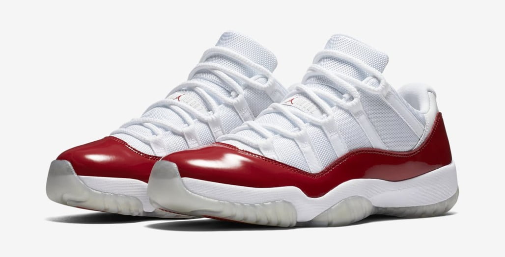 Air Jordan 11 Retro Low 2016 Cherry Sneakers - Retro Runner