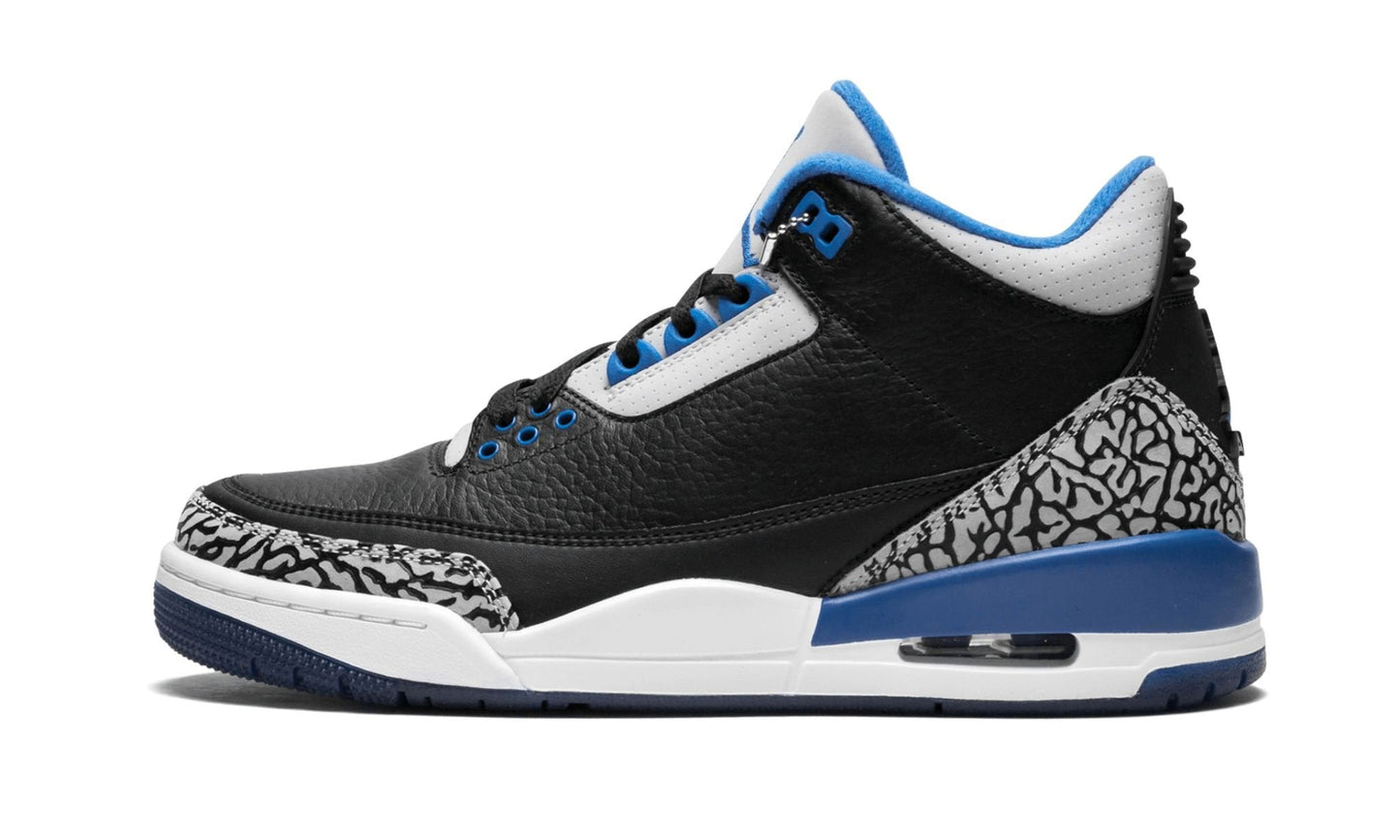 Air Jordan 3 Retro “Sport Blue” Sneakers - Collaboration Release