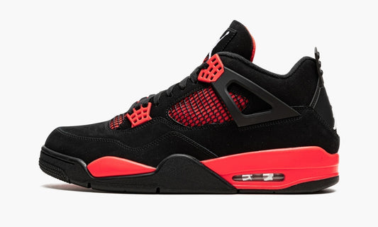 Air Jordan 4 Retro “Red Thunder” Sneakers - Cushioned Stride