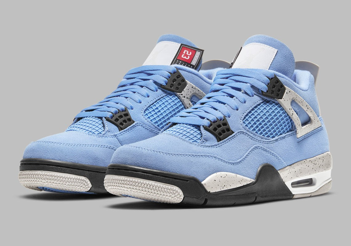 Air Jordan 4 Retro University Blue CT8527 Sneakers - Game Changer