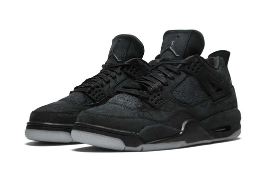 Air Jordan 4 x KAWRS Black Sneakers - Elite Edition | Instant Classic