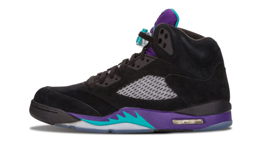 Air Jordan 5 Retro Black Grape Sneakers - Collector's Edition