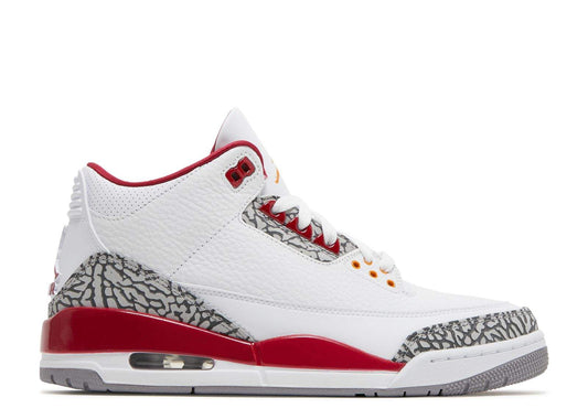 Air Jordan 3 Retro ‘Cardinal Red’ Everlasting Sneaker Sneakers - Heritage Edi...