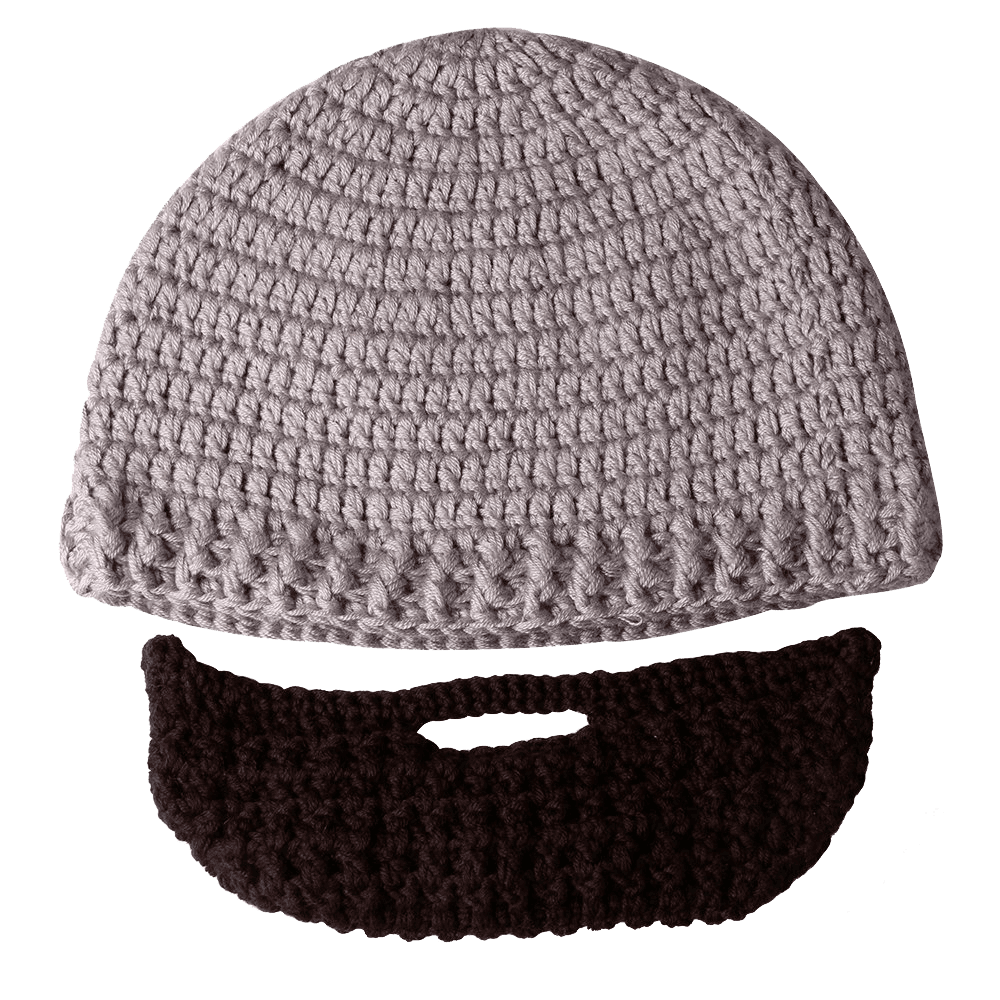Free Fisher Unisex Knit Beanie Stubble Beard