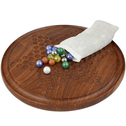 Game Chinese Checkers with Marbles Handcrafted Wooden Toys from India