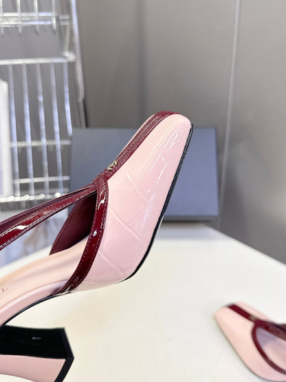 Chanel 2026 Mary Jane Slingback 85mm Patent Calfskin 895338