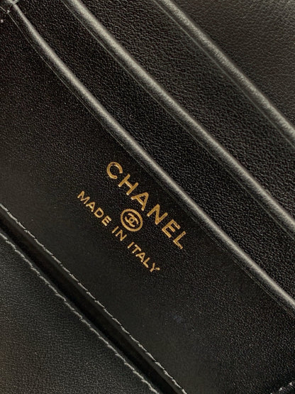 Chanel 2026 Box Bag 19.5cm Straw Leather 157109