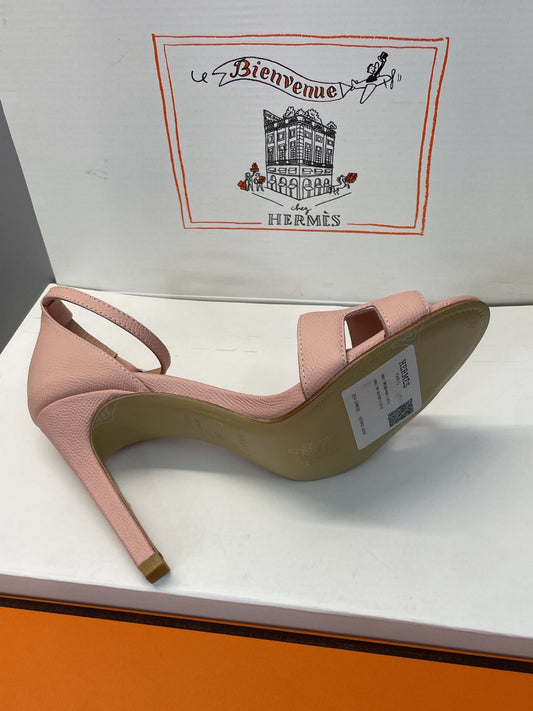 HM 26ss High Heel Sandals 105 Light Pink Cowhide 607130