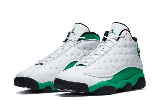Jordan 13 Retro White Lucky Green Sneakers - Collector's Edition