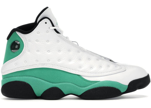 Jordan 13 Retro White Lucky Green Sneakers - Collector's Edition