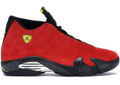 Jordan 14 Ferari Red Sneakers - Archive Edition | Silhouette King