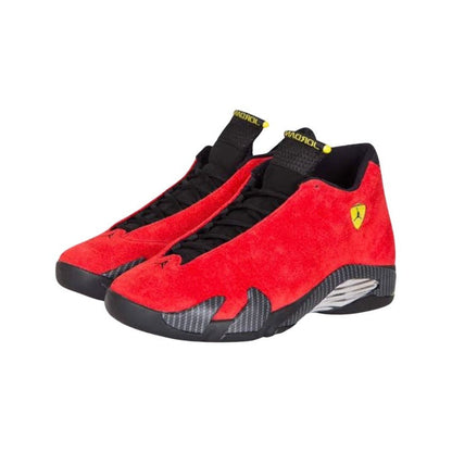 Jordan 14 Ferari Red Sneakers - Archive Edition | Silhouette King