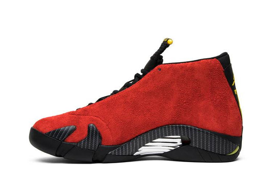 Jordan 14 Ferari Red Sneakers - Archive Edition | Silhouette King