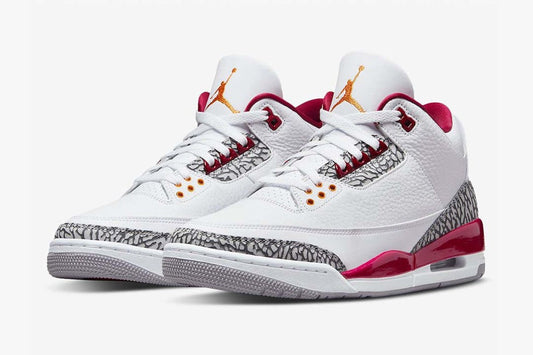 Jordan 3 Retro Cardinal Red Sneakers - Style Staple | Fresh Heat