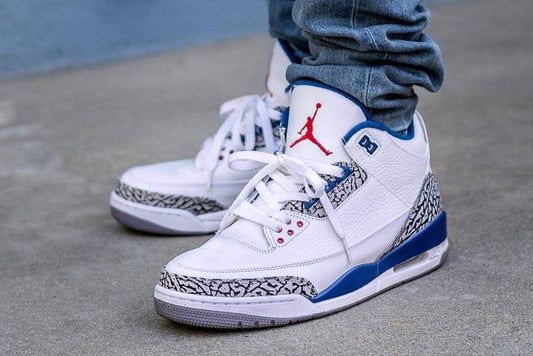 Jordan 3 Retro True Blue Sneakers - All-Day Comfort | Hype Sneaker