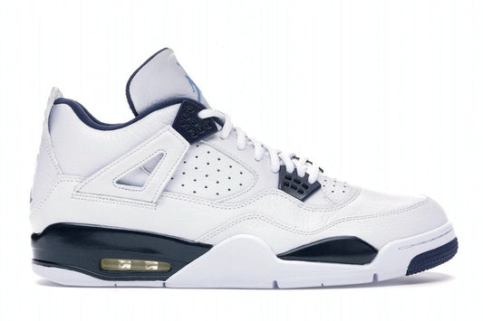 Jordan 4 Retro Columbia Sneakers - Vintage Inspired | Rotation Essential