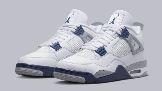 Jordan 4 Retro Midnight Navy Sneakers - Premium Sneaker