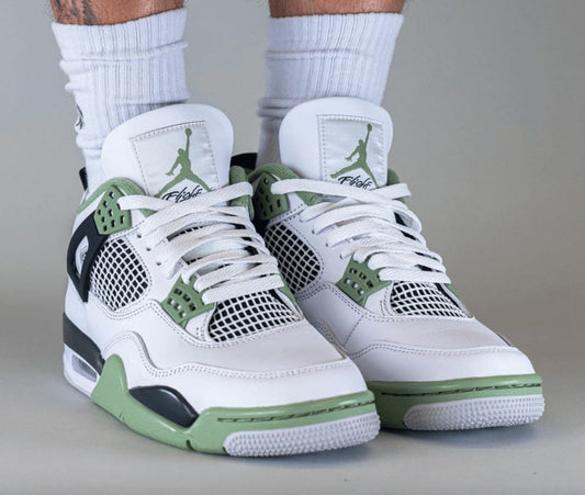 Jordan 4 Retro Seafoam Sneakers - Hype Release | Colorway of the Year