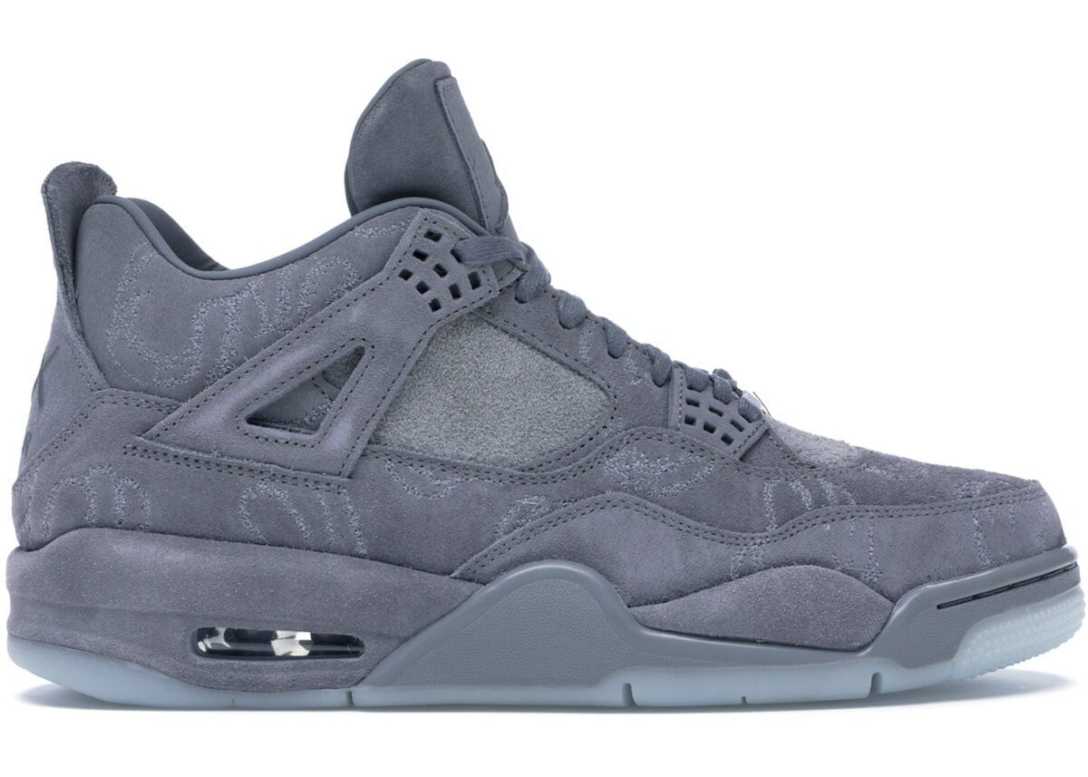 Jordan 4 x KAWs Grey Sneakers - Hype Release | Silhouette King