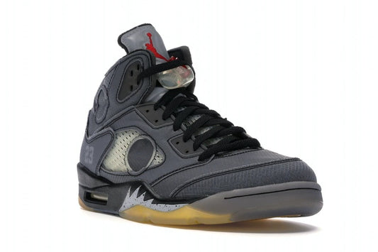 Jordan 5 Retro Off-White Muslin Sneakers - Limited Edition
